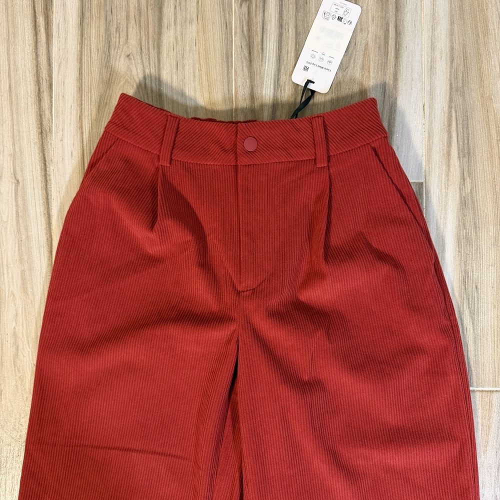 NWT Varley Floris Wide Leg Pants Soft Corduroy SZ Small Staple Minimalist Boho - Picture 7 of 13